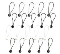 Confezione Da 20 Fibbie Per Corde Elastiche, Corde Per Fissaggio Tende, Strumenti Portatili Per Fissaggio Esterno, Possono Fissare Tende, Striscioni, Aste Portabandiera, Ecc.
