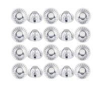 (Confezione da 20) Lenti Acriliche Senza Staffa, Messa a Fuoco per LED, Perline, Chip, Lampadina, 25 Gradi Φ35mm