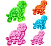 Confezione da 20 mini pop a forma di tartaruga per scuola, Natale, feste, bomboniere e premi per studenti da parte dell'insegnante