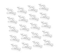 Confezione da 20 mollette adesive per cavi Easy Cable Management In Home Office