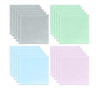 Confezione da 20 panni per la pulizia dei gioielli, panni riutilizzabili per lucidare, accessori per la protezione antiossidante, panno per pulire i gioielli, kit per la pulizia dei gioielli