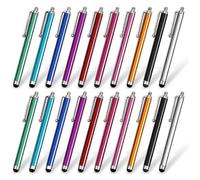 Confezione da 20 penne stilo per touchscreen, compatibili con tutti i dispositivi touchscreen, per una scrittura fluida e un disegno pr