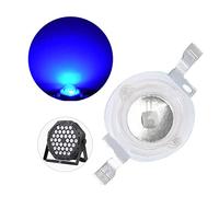 (Confezione da 20) Perline a led blu da 1W, chip led, lampadina a led per luci da palcoscenico a LED