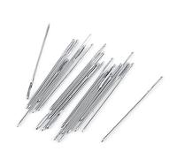Confezione da 20 pezzi argento colore grande occhi maglia aghi filati per maglieria aghi blunt per cucito ricamo circa 52mm di lunghezza