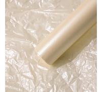 Confezione da 20 pezzi for bouquet, materiali fai da te, carta perlescente, carta for pera di neve, confezione regalo, carta da rivestimento, decorazione for torte, carta da forno(Creamy Beige)