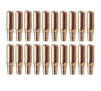 Confezione da 20 punte di contatto per saldatura MIG 206186 per torce Miller Spoolmatic e serie XR, filo di alluminio da 0,035 pollici e 0,030 AL, materiali di consumo per connessione filettata