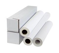 CONFEZIONE DA 20 ROTOLI CARTA PLOTTER GR. 60 H. CM 61 CM X 50 METRI ANIMA 5 CM