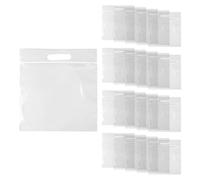 Confezione Da 20 Sacchetti Di Plastica Trasparenti, Sacchetti Di Plastica Impermeabili, Sacchetti Di Stoccaggio Portatili, Borse Da Toilette Da Viaggio, Sacchetti Sigillati