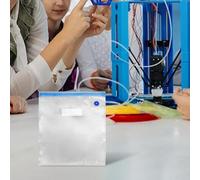 Confezione da 20 sacchetti sottovuoto riutilizzabili per stampante 3D, 30 x 34 cm, a prova di umidità, con chiusura a doppia cerniera per mantenere il filamento asciutto