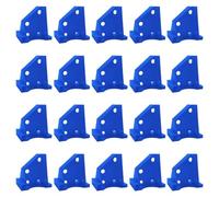 Confezione da 20 spessori per installazione a pavimento Preferenze doppia dimensione 1/4 pollici e pollici Trilaterale Shih Tzus Stabilità Corrente continua Vari materiali per pavimenti Facile la