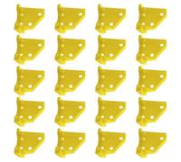 Confezione Da 20 Spessori Per Installazione a Pavimento Preferenze Doppia Dimensione 1/4 Pollici E Pollici Trilaterale Shih Tzus Stabilità Corrente Continua Vari Materiali Per Pavimenti Semplice La