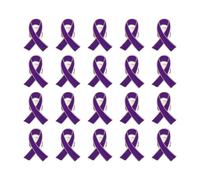 Confezione da 20 spille in lega per carità, accessori per volontariato, design facile da usare, spilla commemorativa funebre per cause sociali, Misura unica, come descritto