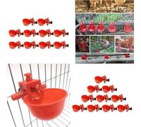 Confezione Da 20 Tazze Per Bere Acqua Per Pollame - Abbeveratoio Automatico Per