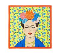 Talking Tables- Confezione da 20 Carta Gialli con Stampa Frida Kahlo | Tovaglioli USA e Getta, Decorazioni messicane, Forniture per Feste di Compleanno Boho, Cinco De Mayo, Decoupage, Napkin