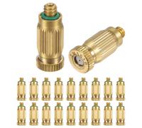 Confezione da 20 ugelli nebulizzatori in ottone 0,02"/0,5 mm [10/24 UNC]
