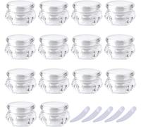 Confezione da 20 vasetti for cosmetici in plastica a forma di diamante(30ml)