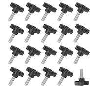 Confezione da 20 viti a testa zigrinata, manopole a T M8x20mm, manopole a T