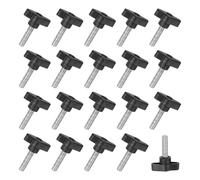 Confezione da 20 viti a testa zigrinata, manopole a T M8x30mm, manopole a T