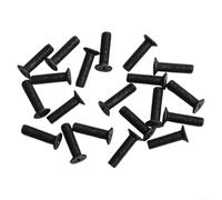 Confezione da 20 viti di fissaggio M5 M6 con filettatura sinistra 22 mm 25 mm per adattatore mandrino trapano UNF soluzioni di fissaggio in metallo (M6 x 22 mm)