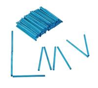 Confezione da 200 bastoncini in legno multicolore for l'insegnamento della matematica(Blu)
