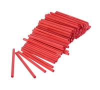 Confezione da 200 bastoncini in legno multicolore for l'insegnamento della matematica(Red)