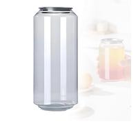 Confezione da 200 Bottiglie di plastica a Tenuta stagna con Tappi in Alluminio, Bicchieri Trasparenti in Pet per succhi di Frutta e Bubble Tea, compatibili con sigillatrici Automatiche per b