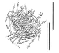 Confezione Da 200 Chiodi A Doppia Testa E 2 Manicotti, Chiodi Per Fissaggio Oggetti, Accessori Hardware, Chiodi Filettati A Doppia Testa Senza Giunture, Accessori Per Mobili