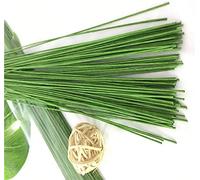 Confezione da 200 steli di filo per fiori floreali, avvolti calibro 18, 35 cm, diametro 1,2 mm, verde
