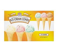 Confezione da 21 coni per gelato Carousel Wafer Company