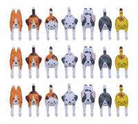 Confezione Da 21 Forchette Da Frutta Per Gattini E Cuccioli, Forchette Da Frutta Simpatico Cartone Animato, Forchette Da Frutta Creative, Forchette Da Frutta In Plastica