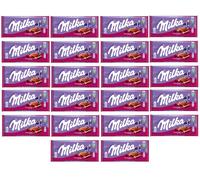 (Confezione da 22) Barrette di cioccolato al latte alpino crema ciliegia...