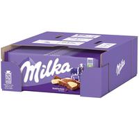 (Confezione da 24) Barrette di Cioccolato al Latte Milka Alpine con Cioccolat...