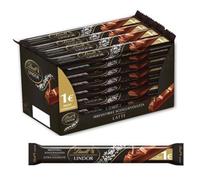 CONFEZIONE DA 24 PZ CIOCCOLATO LINDOR EXTRA FONDENTE MORBIDO RIPIENO BARRETTA DA 38GR