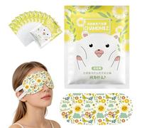 Confezione da 25 maschere per gli occhi auto-riscaldate, usa e getta, a vapore, per occhi secchi, emicrania e sollievo dalla tensione, maschera idratante per gli occhi, calore lenitivo e umido per un