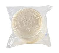 Confezione da 25 Ostie Eucaristiche Tradizionali Ø7,5 cm - Immagini Decorative Uniche | Conformi alle Normative Liturgiche e Alimentari
