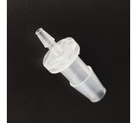 Confezione da 25 raccordi riduttori for tubi flessibili, connettori diritti for uso liquido in acquari(3/32inch-1/4inch)