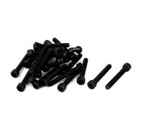 Confezione Da 25pz Viti A Testa Esagonale Con Bulloni M6x40mm