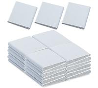 Confezione da 27 guarnizioni angolari autoadesive in schiuma, per porte o finestre, per porte o finestre, protezione dal rumore, colore bianco