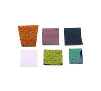 Confezione da 28 g frammenti vetro dicroico multicolore ideali per realizzare splendidi gioielli e opere d ' arte decorative Scarti vetro dicroico