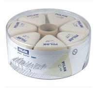 Confezione da 28 gomme triangolari spesse, colore: bianco