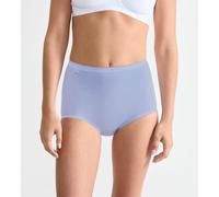 Confezione da 3 + 1 Gratuito Culotte Maxi Basic+ Blu 56 (IT) - 52 (FR) Tinta unita
