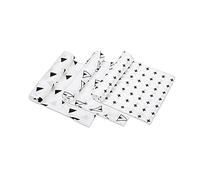 Confezione da 3, 100% cotone, 120 cm x 120 cm, morbidezza serica bambino Muslins, come bambino, la copertura di cura, Burp Cloth, mussola coperta del bambino, Coperta Swaddle