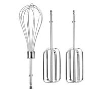 Confezione da 3 accessori per frusta in acciaio inox per miscelare farina, frusta portatile, accessori per frullatore manuale, strumento di cottura
