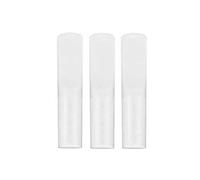 Confezione Da 3 Ance Per Sassofono Soprano/alto/tenore Ance In Resina Accessori Per Ance Ecologici Parti Di Strumenti A Fiato (Color : White)