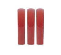 Confezione Da 3 Ance Per Sassofono Soprano/alto/tenore Ance In Resina Accessori Per Ance Ecologici Parti Di Strumenti A Fiato (Color : Red)