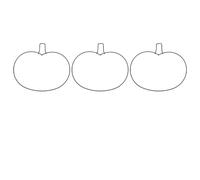 Confezione da 3 anelli di supporto per piante in ferro battuto nero a forma di zucca per decorazioni da giardino per esterni, 25 x 30 cm, in metallo robusto a tema autunnale, legami per piante da