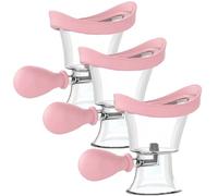 Confezione da 3 bicchieri per il lavaggio degli occhi, kit portatile per la pulizia degli occhi, in silicone, per la pulizia degli occhi, per lenire gli occhi stanchi, sollievo efficace per occhi