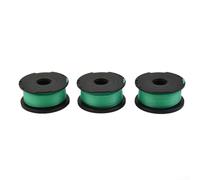 Confezione da 3 bobine e filo per decespugliatore compatibili con Black and Decker GL7033 GL8033 GL9035 sostituisce la parte A6482 per corda in nylon per tagliare erba da giardino per un facile