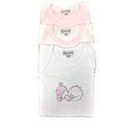 Confezione da 3 Body NEONATA Mezza Manica Linea Body Collection LIABEL in 100% Cotone. Fantasie stagionali