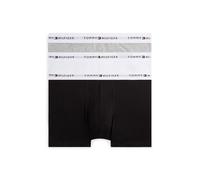 Tommy Hilfiger 3P Boxer da Uomo Grey Heather/Black/White L